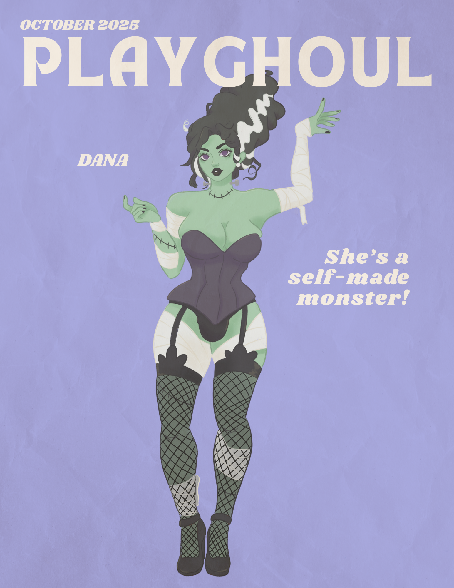 Alt “Playghoul” Mock Magazine Cover